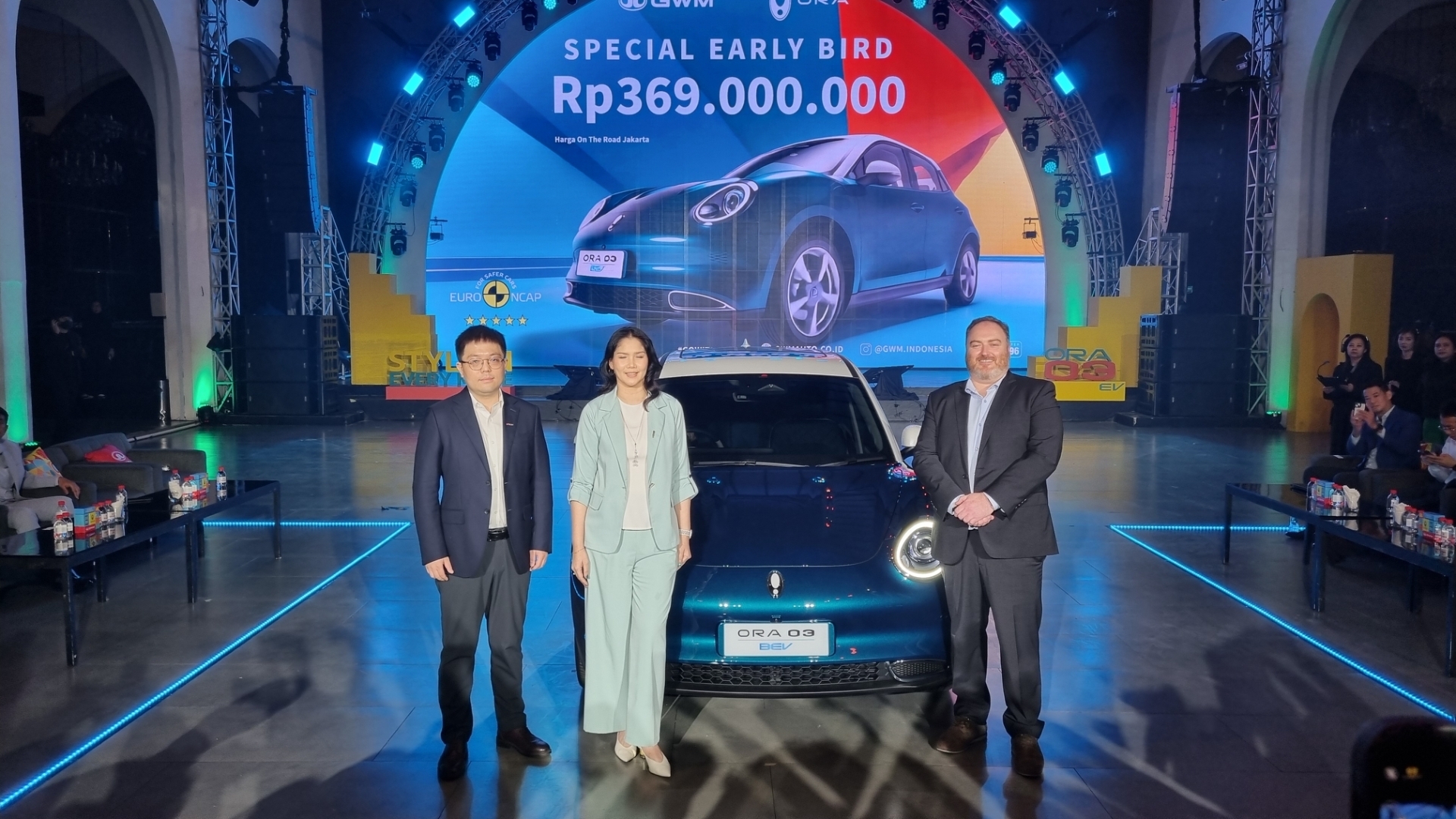 GWM Luncurkan ORA 03, Mobil Listrik Gaya Retro Harga Mulai Rp369 Juta